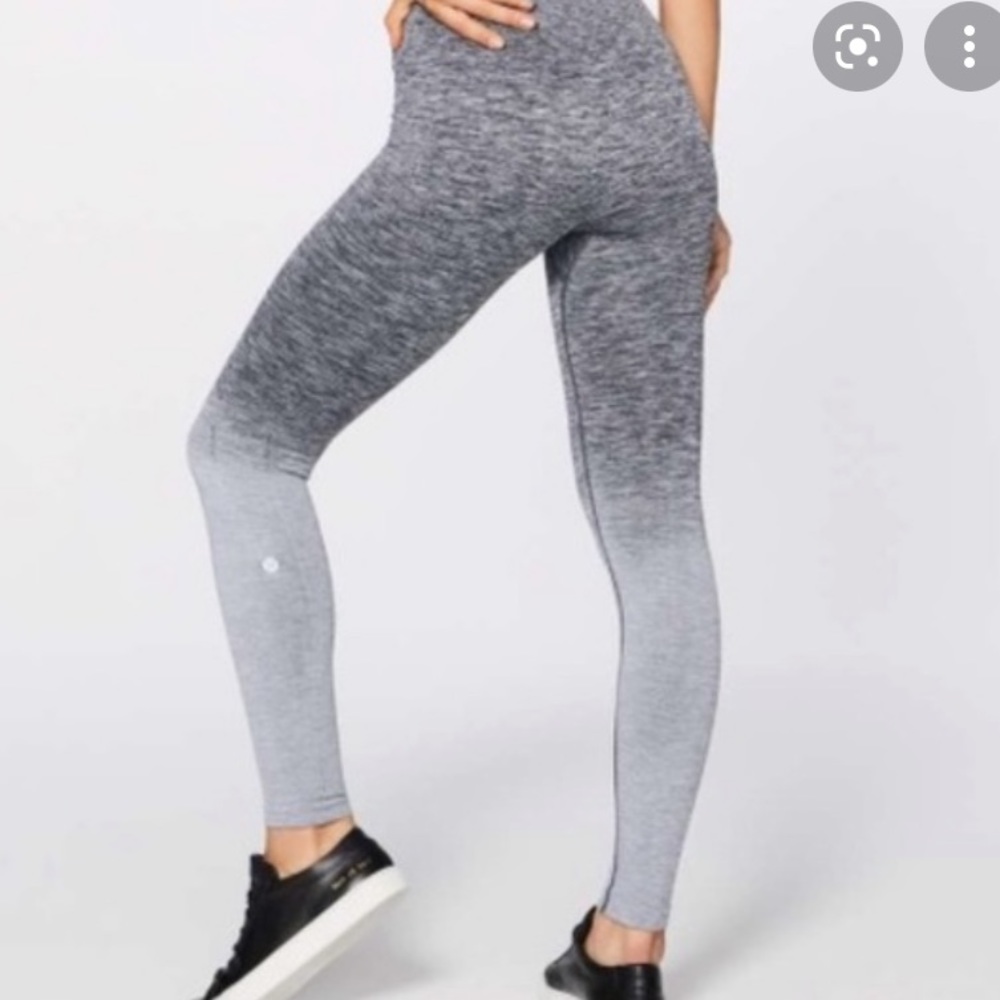 Seamless lululemon ombré leggings